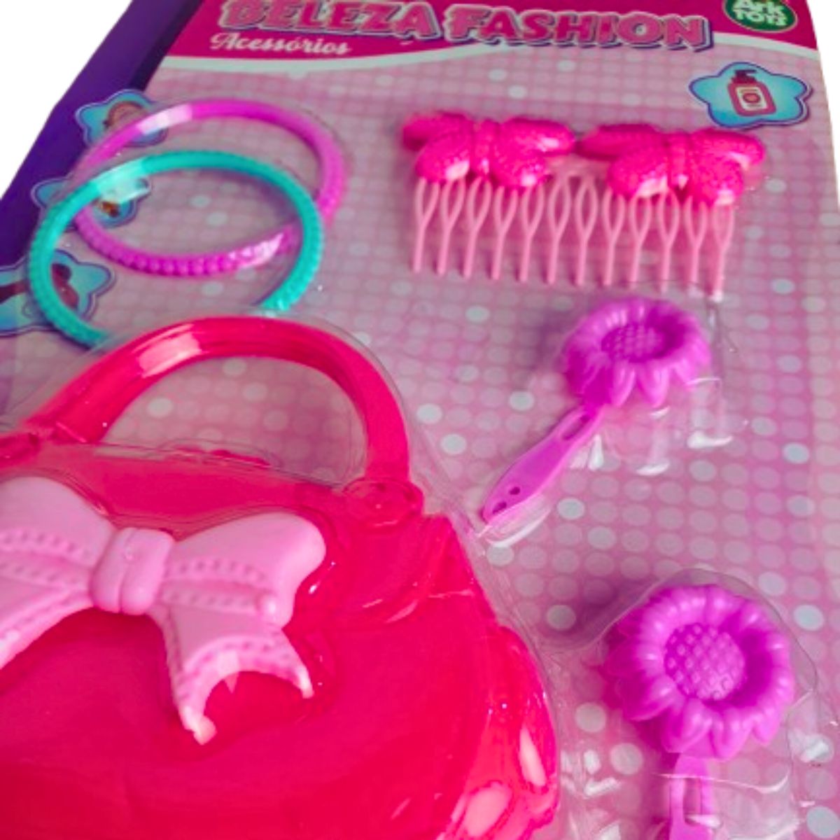 Brinquedo Kit Beleza Fashion Acessórios Infantil - Ark Toys Brinquedo Kit Beleza Fashion Acessórios Infantil - Ark Toys